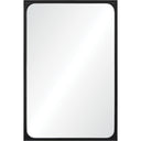 Renwil Sorella 36" Tall Rectangle Wall Mirror - Black