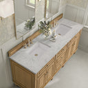 Light Natural Oak / Eternal Jasmine Pearl - 3 Faucet Holes