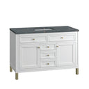 Glossy White / Parisien Bleu - 3 Faucet Holes