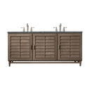 Whitewashed Walnut / Parisien Bleu - 3 Faucet Holes