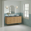 Light Natural Oak / Parisien Bleu - 3 Faucet Holes