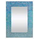 Renwil Catarina 23" Tall Rectangle Wall Mirror - Blue