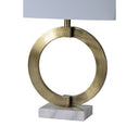 Renwil Skylar 27" Length Table Lamp - Antique Brass