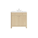 Coastal Driftwood / White Zeus - 3 Faucet Hole