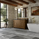 Honey Oak / Charcoal Soapstone - 3 Faucet Holes