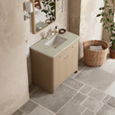 Coastal Driftwood / Victorian Silver - 1 Faucet Holes