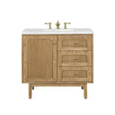 Light Natural Oak / Ethereal Noctis - 3 Faucet Holes