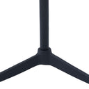 Renwil Barker Indoor Cast Aluminum Side Table - Matte Black