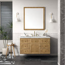 Light Natural Oak / Victorian Silver - 3 Faucet Holes