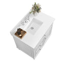 Bright White / White Zeus - 3 Faucet Holes