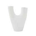 Renwil Avignon Indoor Ceramic Stoneware Small Vase - Matte Off-White