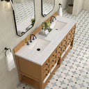 Amber Birch / Eternal Jasmine Pearl - 3 Faucet Holes