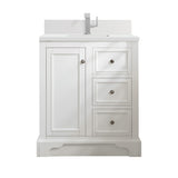White Zeus - 1 Faucet Hole
