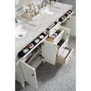 Bright White / Victorian Silver - 3 Faucet Holes