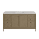 Walnut Whisper / Eternal Jasmine Pearl - 3 Faucet Holes
