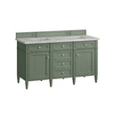 Smokey Celadon / Victorian Silver - 3 Faucet Holes