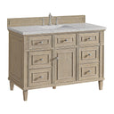 Whitewashed Oak / Eternal Jasmine Pearl - 3 Faucet Holes