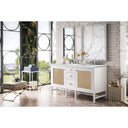 Glossy White / Ethereal Noctis - 3 Faucet Holes