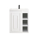 Glossy White / White Glossy - 1 Faucet Hole