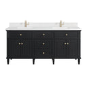 Black Onyx / White Zeus - 1 Faucet Hole