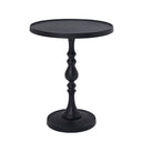 Renwil Yates Indoor Cast Aluminum Side Table - Matte Black