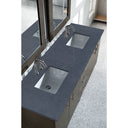 Silver Oak / Charcoal Soapstone - 3 Faucet Holes