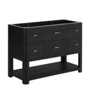 Carbon Oak / No Countertop