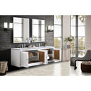 Glossy White / Carrara White - 3 Faucet Holes