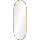 Renwil Marius 60" Tall Oval Full Length Mirror - Yellow