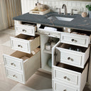 Bright White / Parisien Bleu - 3 Faucet Holes