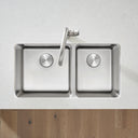 Blanco Formera 33" 60/40 Double Bowl Undermount Stainless Steel Kitchen Sink
