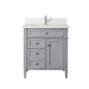Urban Gray / White Zeus - 1 Faucet Hole