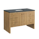 Light Natural Oak / Parisien Bleu - 3 Faucet Holes