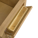 Light Natural Oak / White Zeus - 3 Faucet Holes