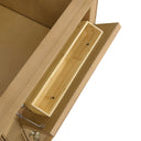 Light Natural Oak / Victorian Silver - 3 Faucet Holes