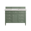 Smokey Celadon / Eternal Jasmine Pearl - 3 Faucet Holes