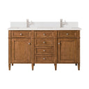 Saddle Brown / White Zeus - 1 Faucet Hole