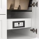 Bright White / No Countertop