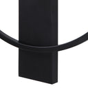 Renwil Romane Indoor Iron Wall Clock - Matte Black