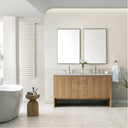 Light Natural Oak / Victorian Silver - 3 Faucet Holes