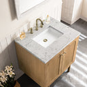 Light Natural Oak / Eternal Jasmine Pearl - 3 Faucet Holes