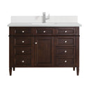 Burnished Mahogany / White Zeus - 1 Faucet Hole