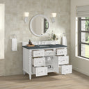 Bright White / Parisien Bleu - 3 Faucet Holes