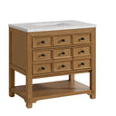 Amber Birch / Eternal Jasmine Pearl - 3 Faucet Holes