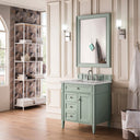 Sage Green / Victorian Silver - 3 Faucet Holes