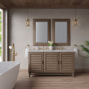 Whitewashed Walnut / Victorian Silver - 3 Faucet Holes