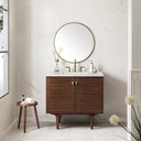 Mid-Century Walnut / Lime Delight - 3 Faucet Holes