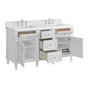 Bright White / White Zeus - 3 Faucet Holes