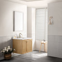 Light Natural Oak / White Zeus - 3 Faucet Holes