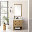 Light Natural Oak / Eternal Jasmine Pearl - 3 Faucet Holes